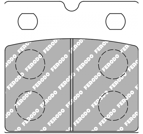 Pastiglie Freno Ferodo Ceramic CPRO Racing FDB108CPRO