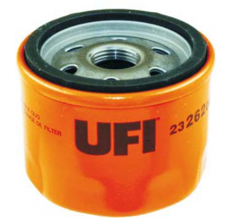 Filtro olio UFI microcar bellier/ligier/carletti/chatenet 2326200