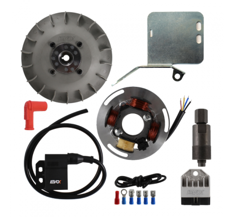 Kit accensione elettronica Evok Piaggio Vespa VB1-VM-VN-VL Ø 17