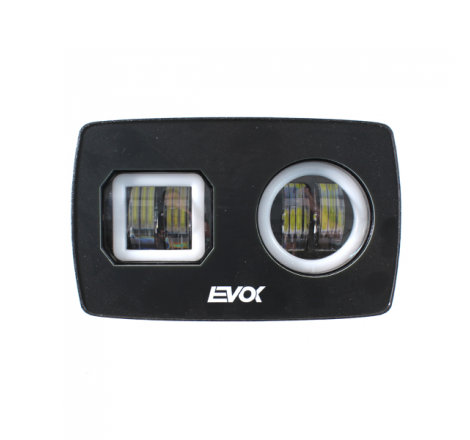 Fanale a led DX EVOK IRON LED per ape 50 doppio faro