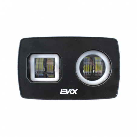 Fanale a led DX EVOK IRON LED per ape 50 doppio faro