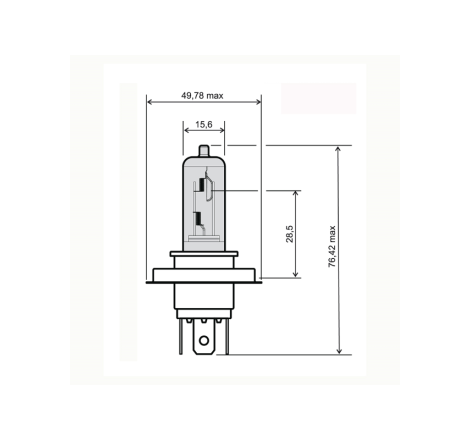 LAMPADA FLOSSER 12V/35/35W...