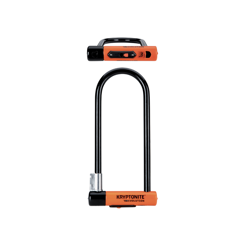 Lucchetto U-Lock EVOLUTION LS - nero arancio