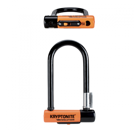 Lucchetto U-Lock MINI-9 - nero arancio