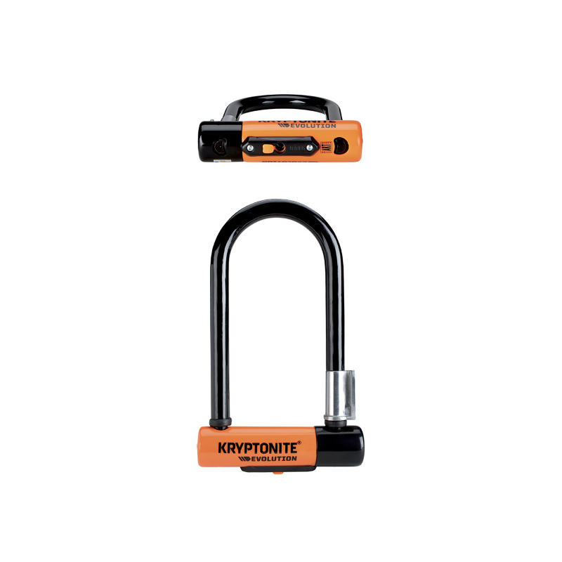 Lucchetto U-Lock MINI-9 - nero arancio