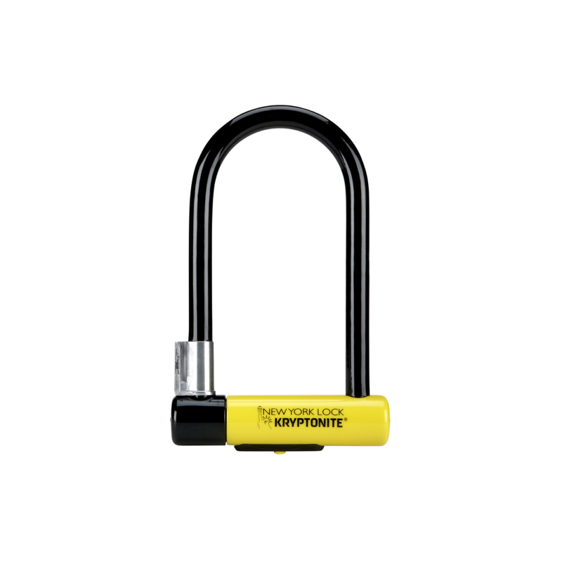 Lucchetto U-Lock NEW YORK STANDARD - nero giallo